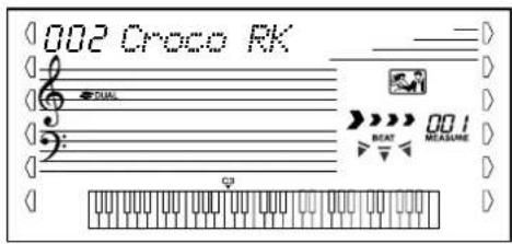 YAMAHA Portatone PSR350 - Sélectionnez une « base de données musicale » - 2