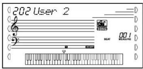 YAMAHA Portatone PSR350 - Sélectionnez le morceau souhaité. - 2