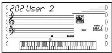 YAMAHA Portatone PSR350 - Sélectionnez le morceau souhaité. - 2