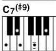 YAMAHA Portatone PSR350 - - Exemples d'accord en « C » - 16