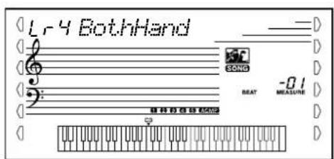 YAMAHA Portatone PSR350 - Sélectionnez Lecon 4. - 2