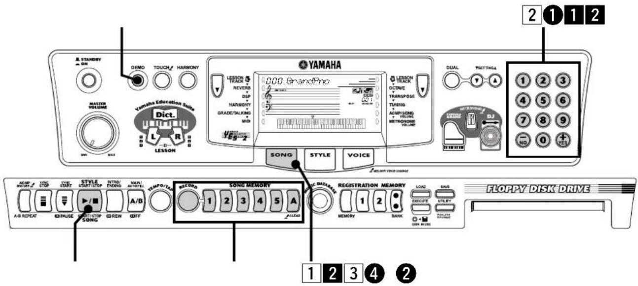 YAMAHA Portatone PSR350 - Pour jouer à l'aide de la fonction DJ - 4