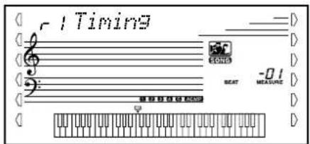 YAMAHA Portatone PSR350 - Lecon 1 — Timing - 2