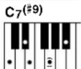 YAMAHA Portatone PSR275 - - Exemples d'accords en « C » - 31