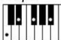 YAMAHA Portatone PSRE303 - Accords standard - 14