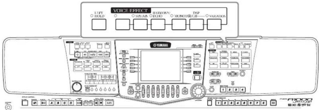 YAMAHA Portatone PSR2000 - Ajout d'effets de voix - 1