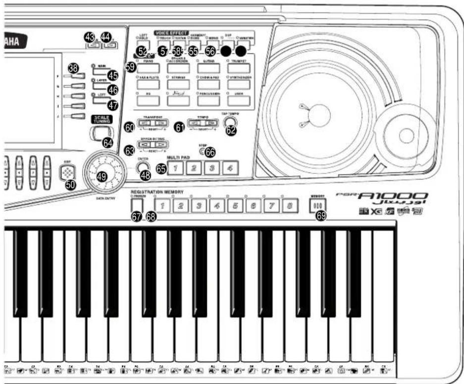 YAMAHA Portatone PSR2000 - MENU - 2