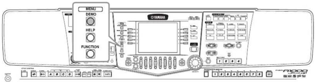 YAMAHA Portatone PSR2000 - Reproduction des démonstrations - 1