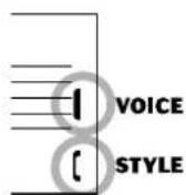 YAMAHA Portatone PSR170 - ① Indicateur - 3