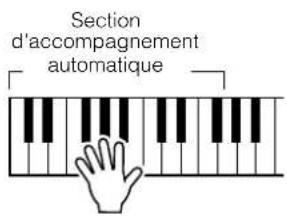 YAMAHA Portatone PSR170 - Jouez la mélodie ou l'accord approprié avec le morceau. - 1