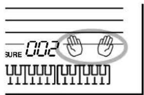 YAMAHA Portatone PSR170 - À propos de l'affichage des temps - 1
