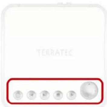 TERRATEC Noxon 2 radio for iPod - - La télécommande et les touches du NOXON - 2