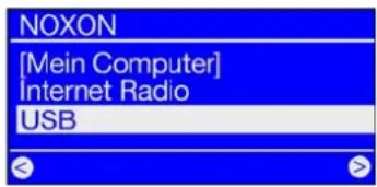 TERRATEC Noxon 2 radio for iPod - La lecture depuis une mémoire USB - 1