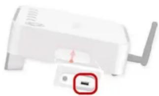 TERRATEC Noxon 2 radio for iPod - Le raccordement USB - 1