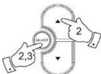 SANGEAN DPR69+ - Press SELECT to confirm reset... - 1