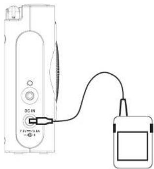 SANGEAN DPR69+ - Fonctionnement sur piles rechargeables - 2