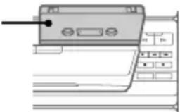 SONY LBTXG500 - Insertion d'une cassette - 1