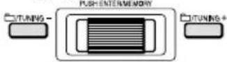 SONY CMTA70 - Appuyez sur TUNING + ou - 1