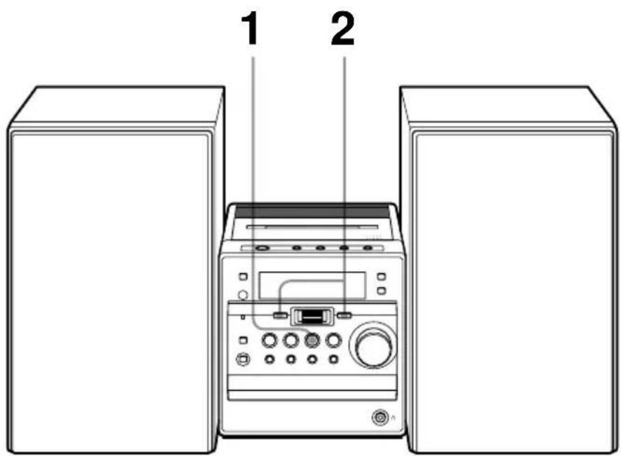 SONY CMTA70 - Ecoute de la radio - 1