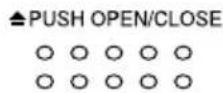 SONY CMTA70 - Appuyez sur ▲ PUSH OPEN/ - 1