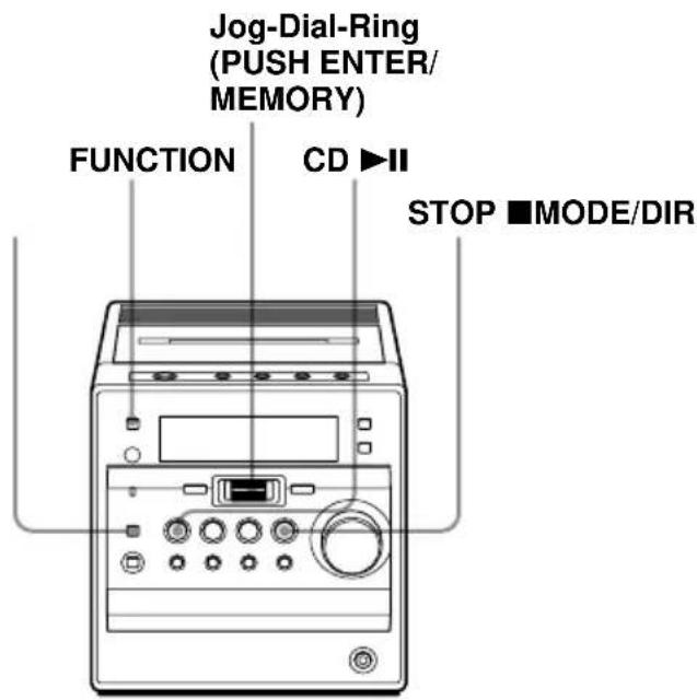 SONY CMTA70 - (Programme Play) - 1