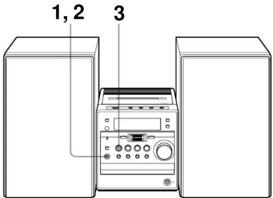 SONY CMTA70 - Lecture d'un CD - 1