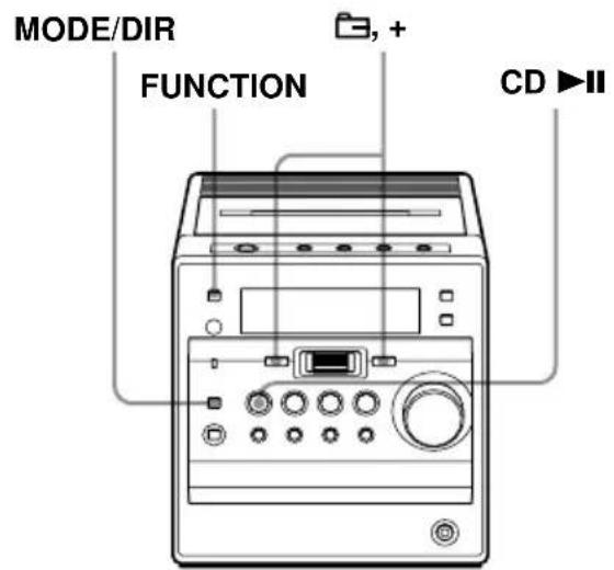 SONY CMTA70 - (Lecture aléatoire) - 1