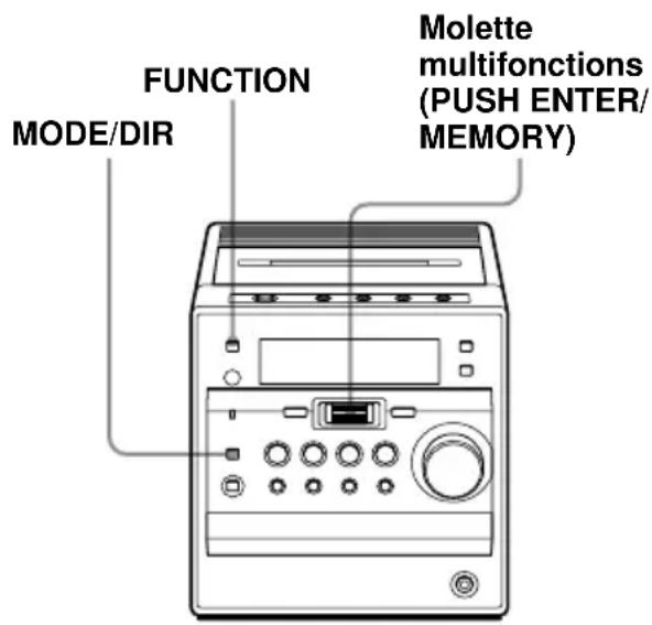 SONY CMTA70 - Lecture de vos listes de lecture préférées (liste de lecture m3u) (CD MP3 uniquement) - 1
