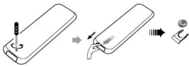 Soundmaster NR850 - Sadan sættes batteriet i - 2