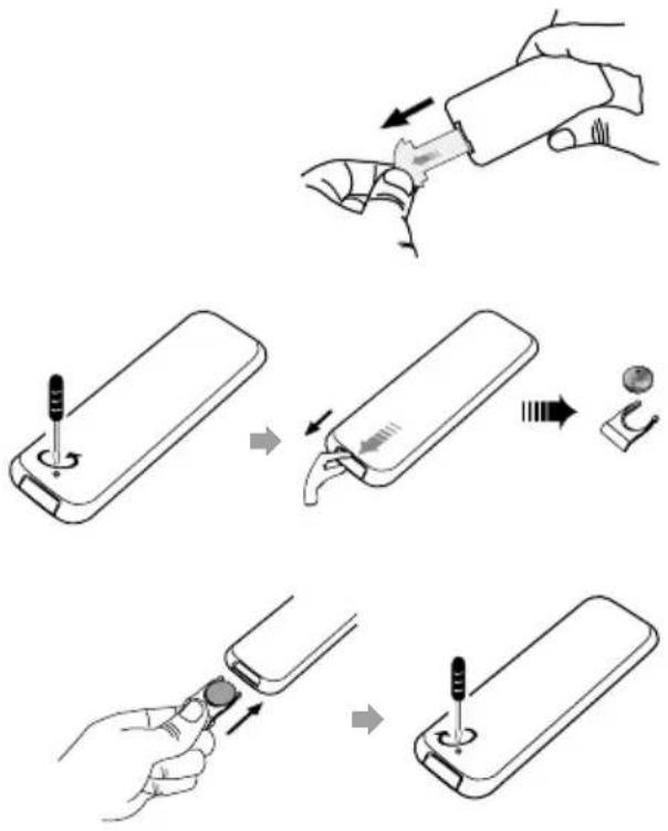Soundmaster NR850 - Instalacion de la bateria - 1