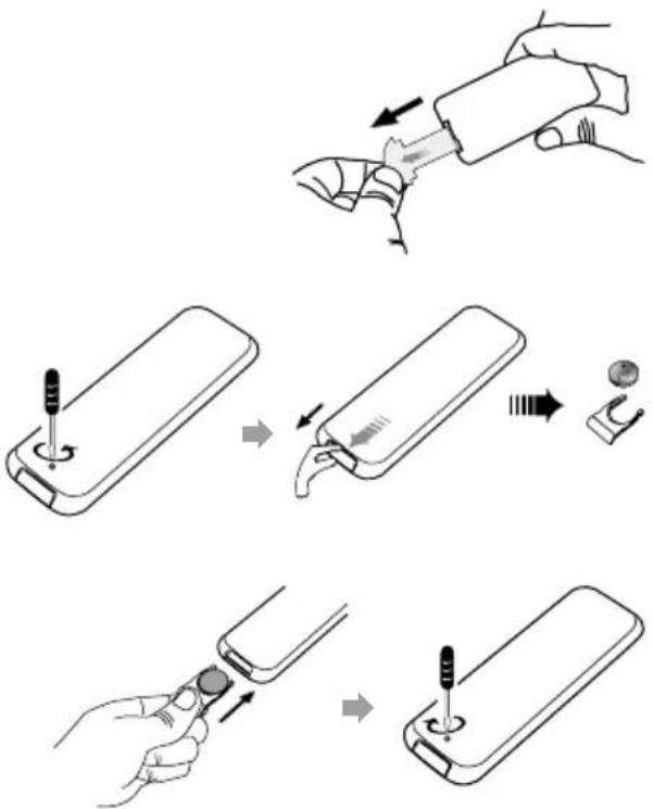 Soundmaster NR850 - Installering av batteri - 1
