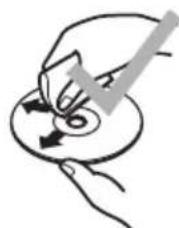 Soundmaster NR850 - Rengøring af diske - 1