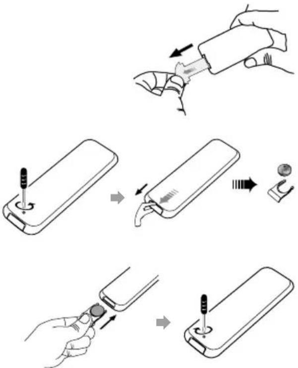Soundmaster NR850 - Installatie van de batterij - 1