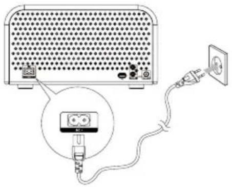 Soundmaster NR850 - Tilslutting af strøm (AC) - 1
