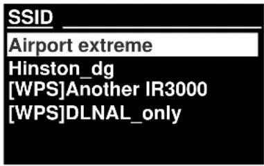 Soundmaster IR3000DAB - Het kiezen van een netwerk - 1