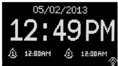 Soundmaster IR3000DAB - Herätykset ja uniajastin - 1