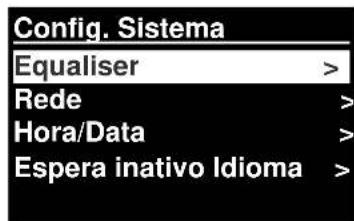 Soundmaster IR3000DAB - Navegação no Menu - 2