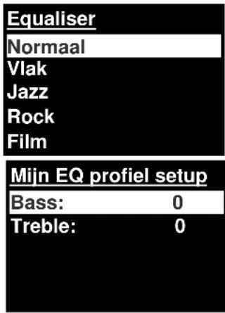 Soundmaster IR3000DAB - Equaliser - 1