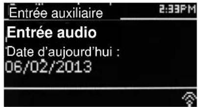 Soundmaster IR3000DAB - Mode Entrée Aux - 1
