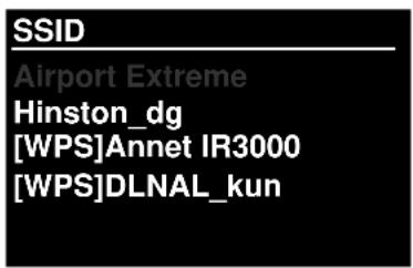 Soundmaster IR3000DAB - Velge nettverk - 1