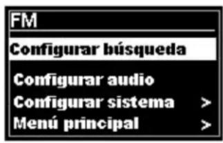 Soundmaster IR3000DAB - Menú Navegación - 1