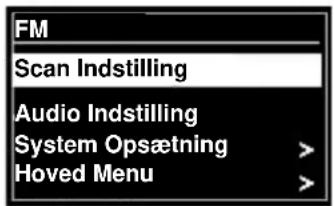 Soundmaster IR3000DAB - Menubetjening - 1