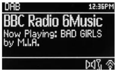 Soundmaster IR3000DAB - DAB-radioläge - 1