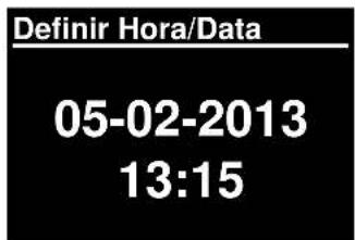 Soundmaster IR3000DAB - Definir Hora/Data (assistente) - 1