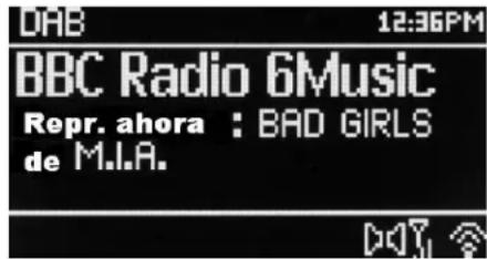 Soundmaster IR3000DAB - Modo de radio DAB - 1