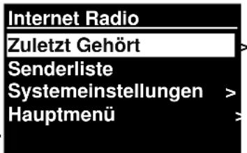 Soundmaster IR3000DAB - Internet Radio Modus - 1