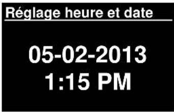 Soundmaster IR3000DAB - Réglage heure et date (assistant) - 1