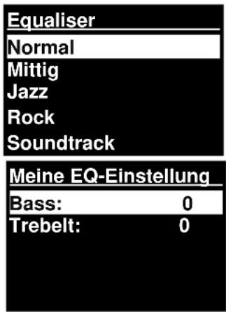 Soundmaster IR3000DAB - Equaliser - 1