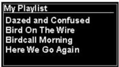 Soundmaster IR3000DAB - My Playlist - 1