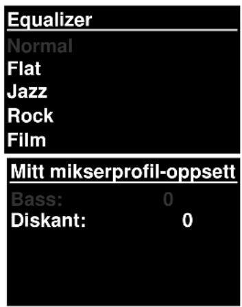 Soundmaster IR3000DAB - Equalizer - 1